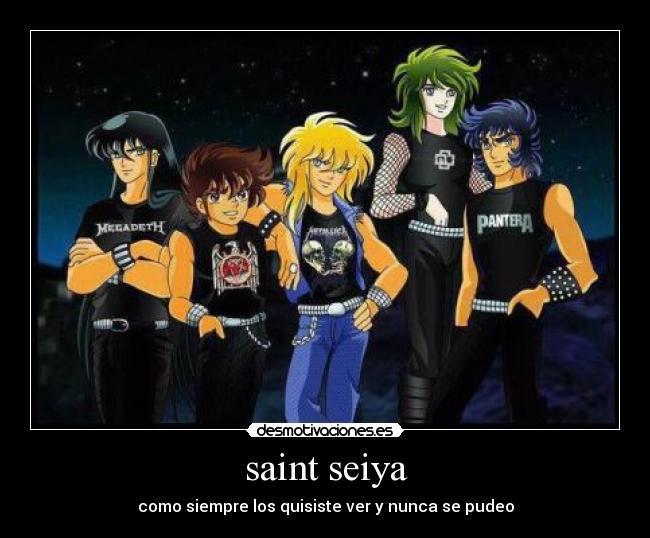 saint seiya - como siempre los quisiste ver y nunca se pudeo