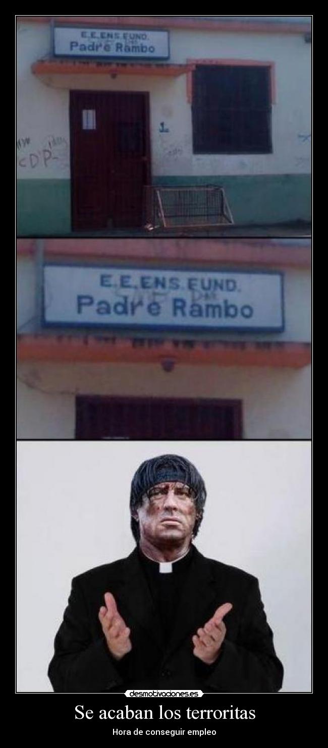 Se acaban los terroritas - Hora de conseguir empleo