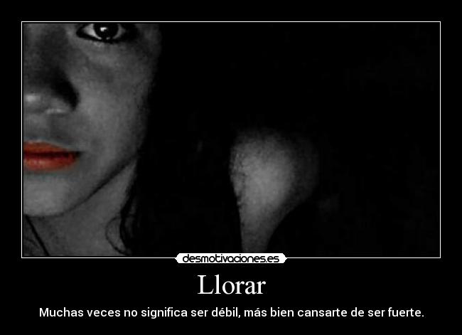 Llorar -