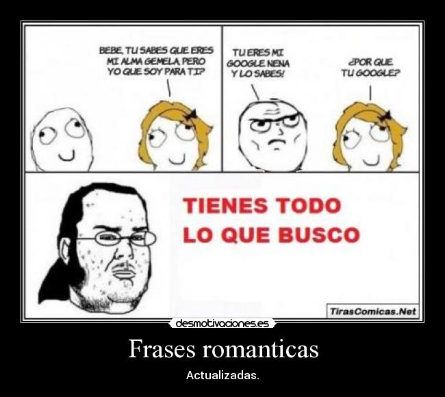 Frases romanticas - Actualizadas.