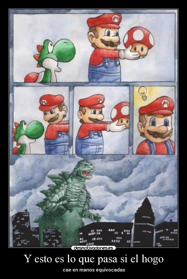 Y esto es lo que pasa si el hogo -