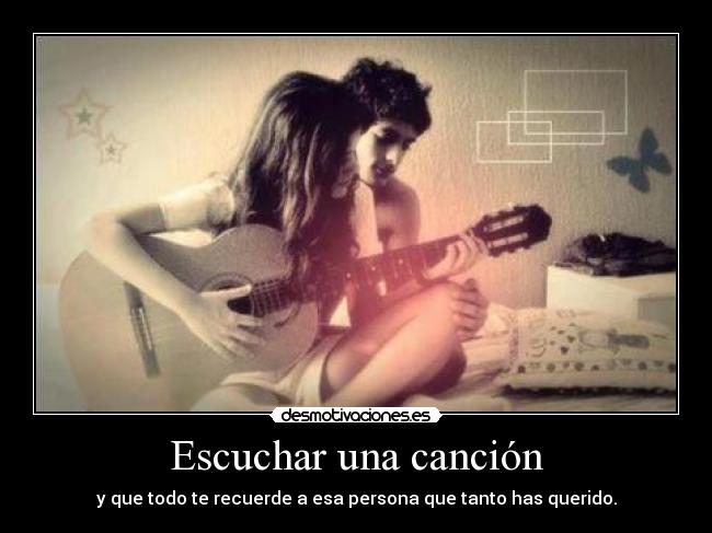 Escuchar una canción -