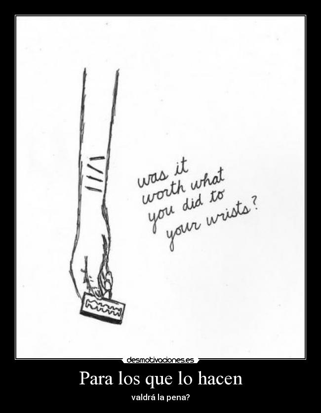 Para los que lo hacen -