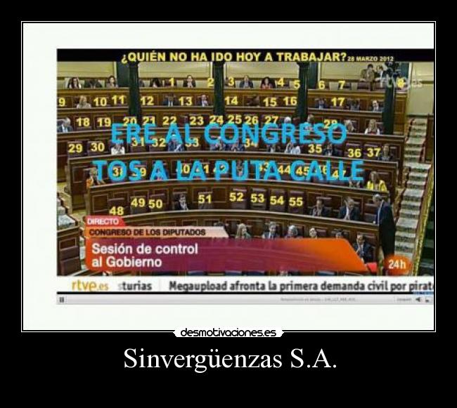 Sinvergüenzas S.A. -