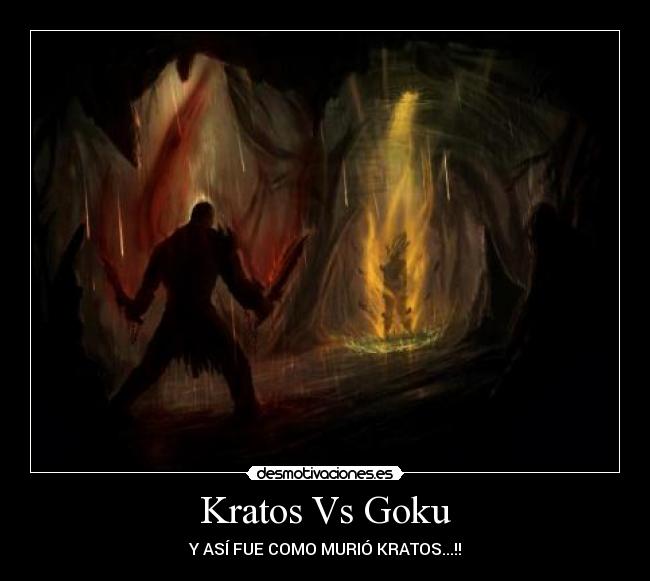 Kratos Vs Goku -
