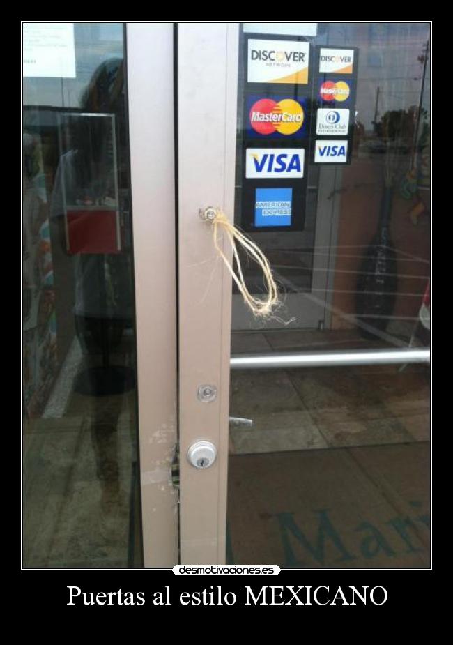 Puertas al estilo MEXICANO -