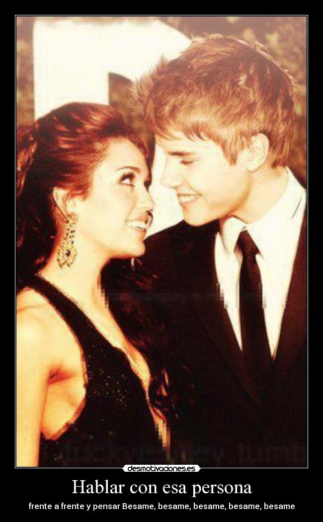 Hablar con esa persona -
