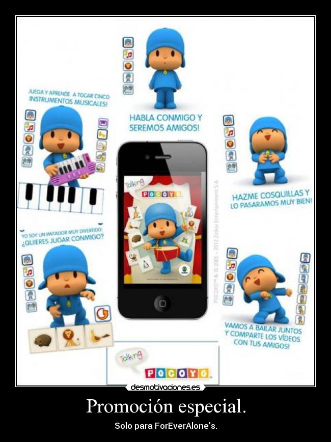 Promoción especial. - 