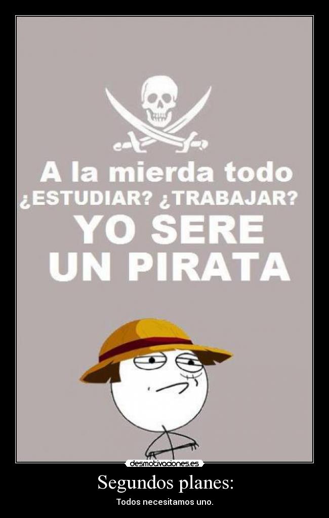 carteles one piece manga anime challenge acepted desmotivaciones