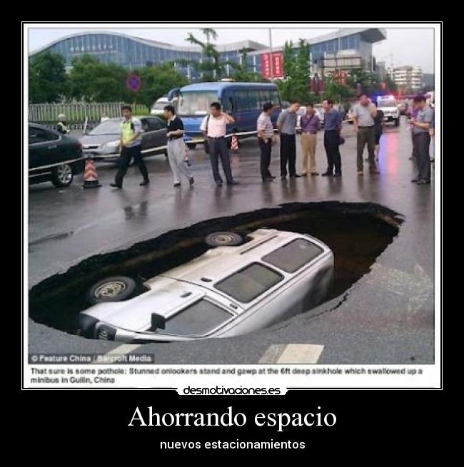 Ahorrando espacio - nuevos estacionamientos