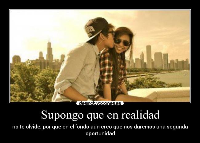 Supongo que en realidad -