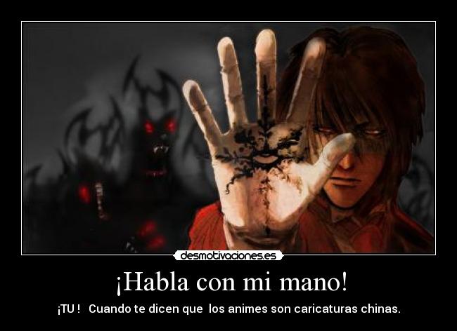 ¡Habla con mi mano! -