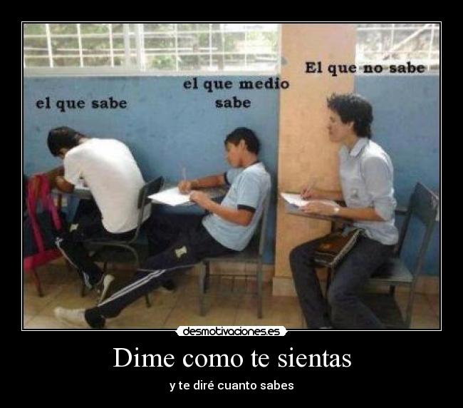 Dime como te sientas -