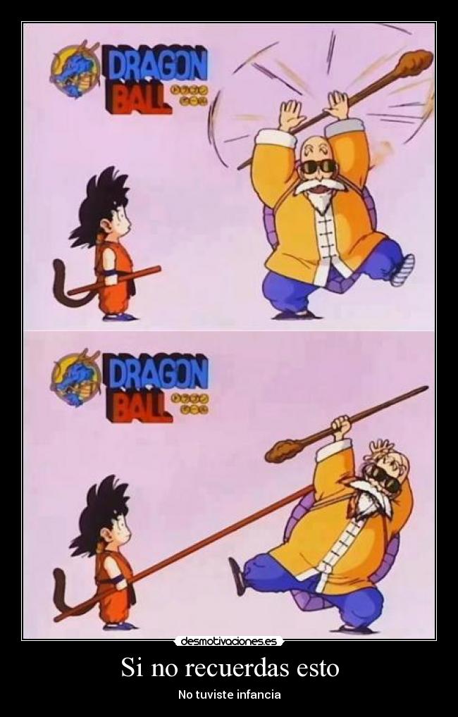 Si no recuerdas esto - No tuviste infancia