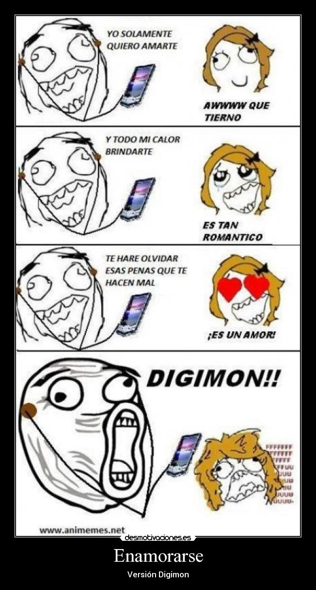 Enamorarse - Versión Digimon