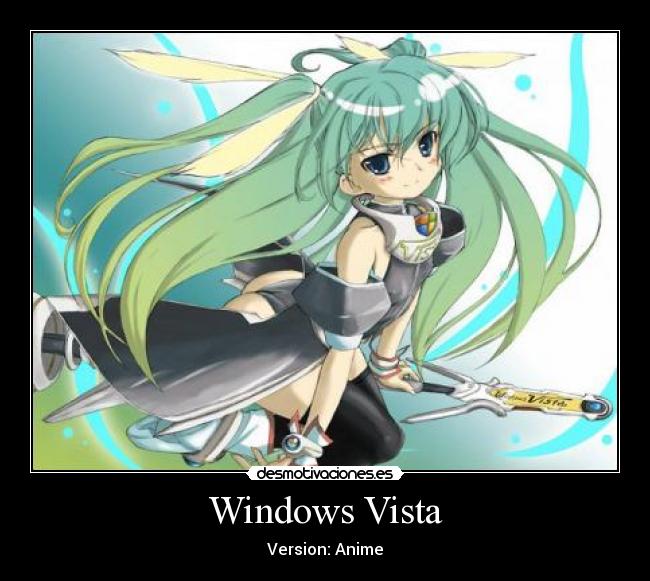 Windows Vista - Version: Anime