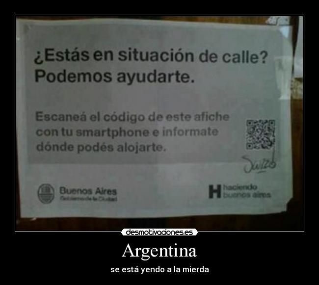 Argentina - se está yendo a la mierda