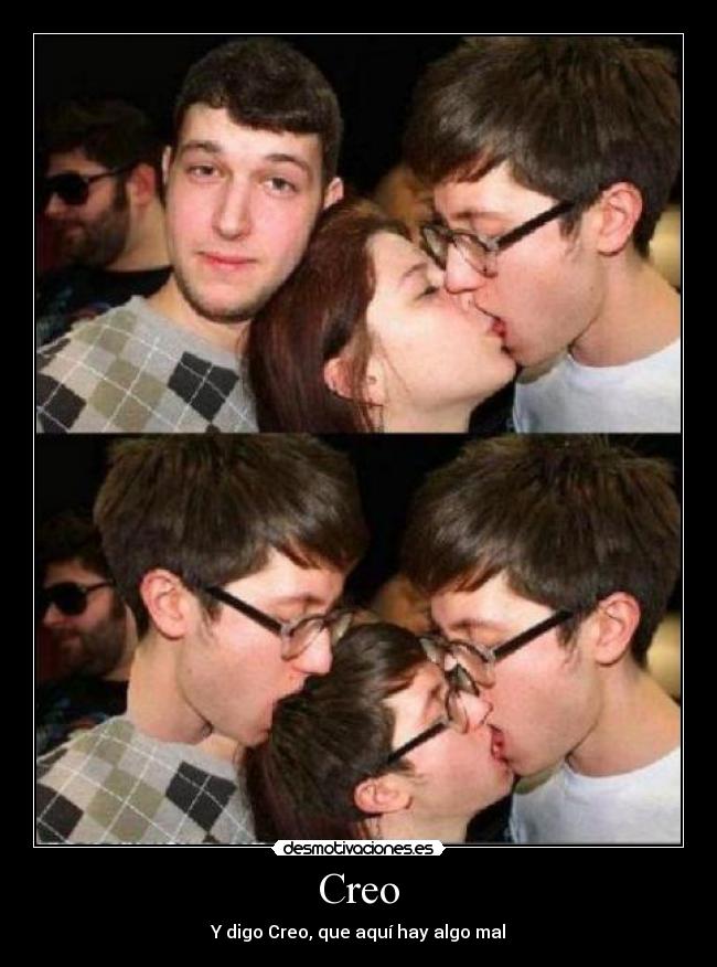 Creo - Y digo Creo, que aquí hay algo mal