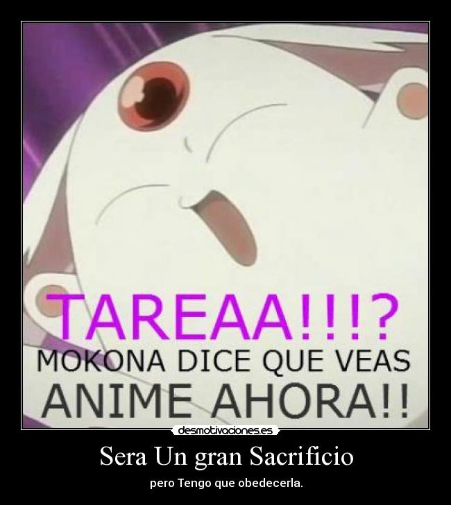 Sera Un gran Sacrificio -