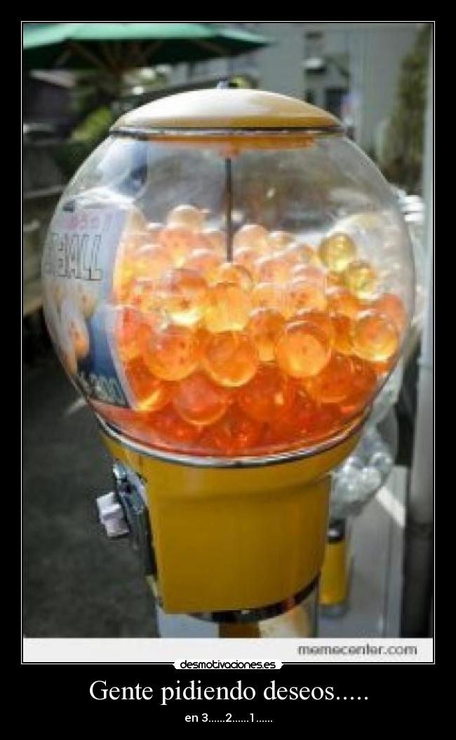 Gente pidiendo deseos..... -