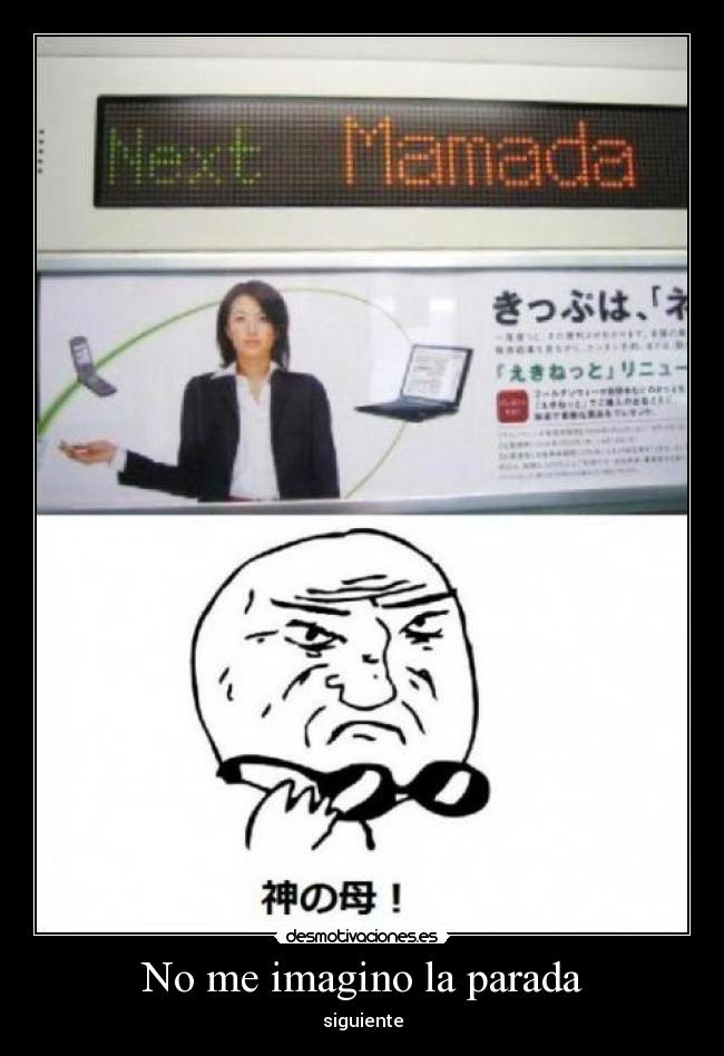 carteles imagino parada desmotivaciones