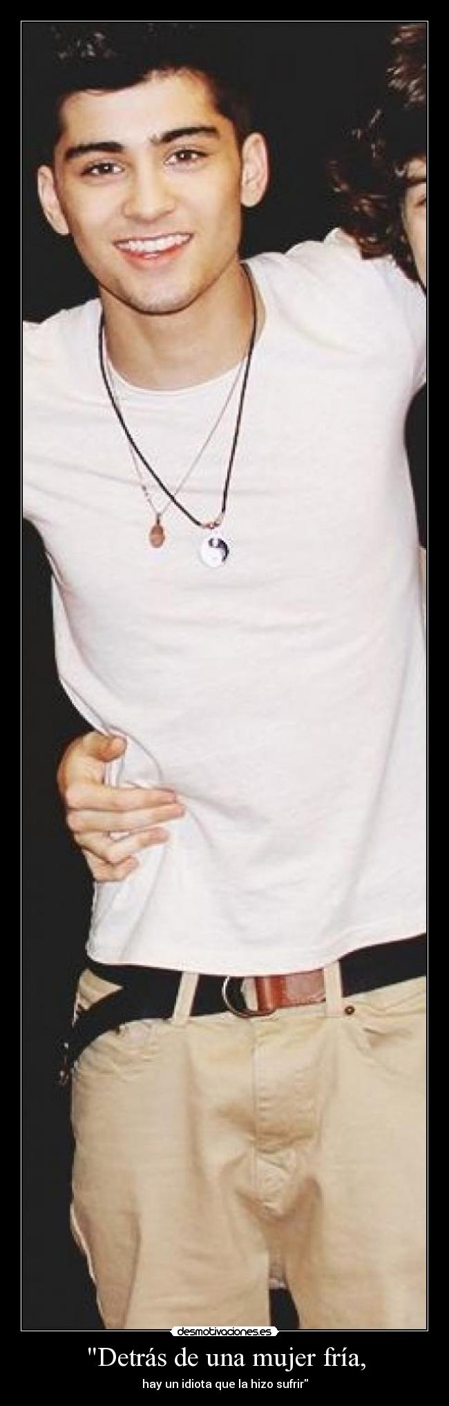 Detrás de una mujer fría, - hay un idiota que la hizo sufrir