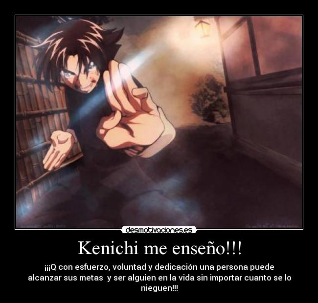 Kenichi me enseño!!! -