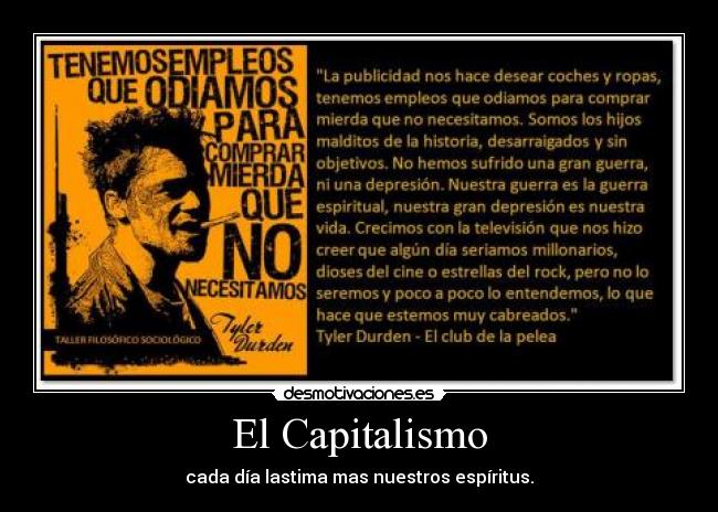 El Capitalismo -