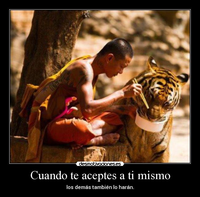 Cuando te aceptes a ti mismo - 