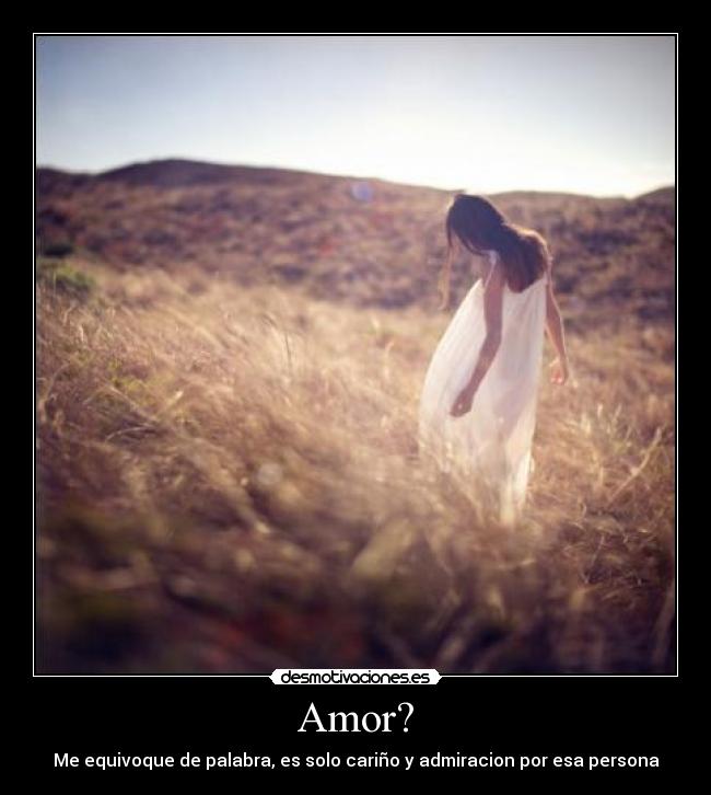 Amor? -