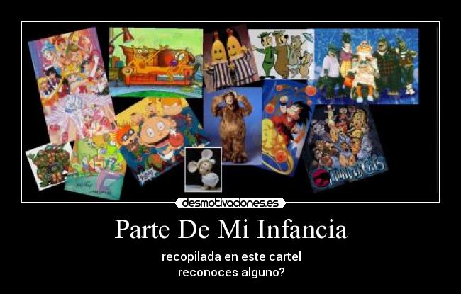 carteles infancia infancia desmotivaciones