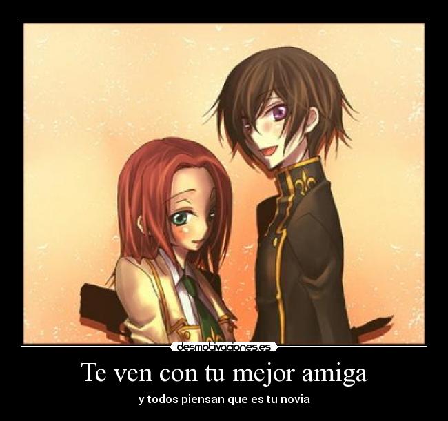 Te ven con tu mejor amiga - 