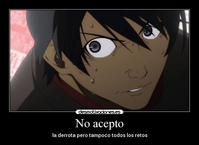 No acepto - 