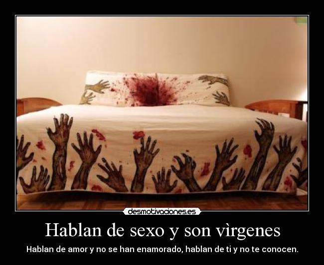 Hablan de sexo y son vìrgenes -