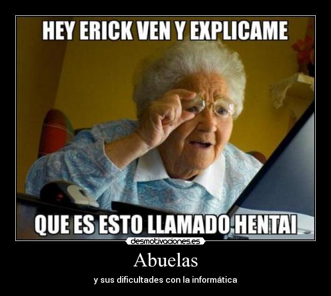 carteles abuela desmotivaciones