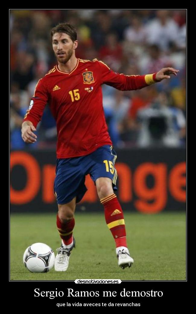 Sergio Ramos me demostro -