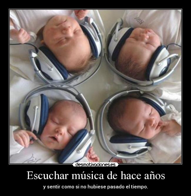 Escuchar música de hace años - 