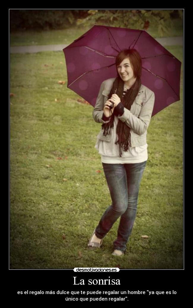 La sonrisa -