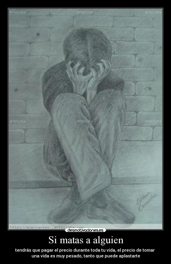 Si matas a alguien - 