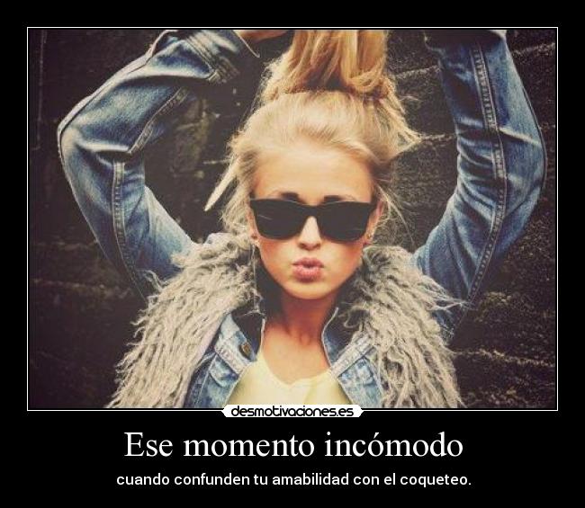 Ese momento incómodo - 