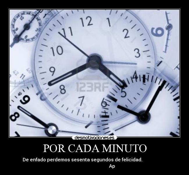 POR CADA MINUTO - 