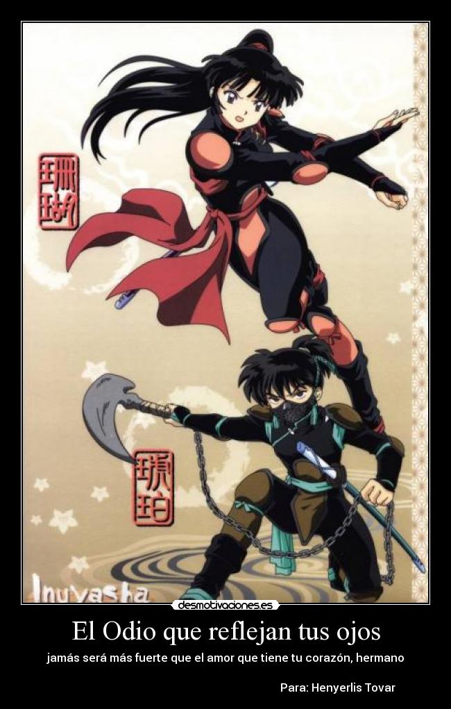 El Odio que reflejan tus ojos -