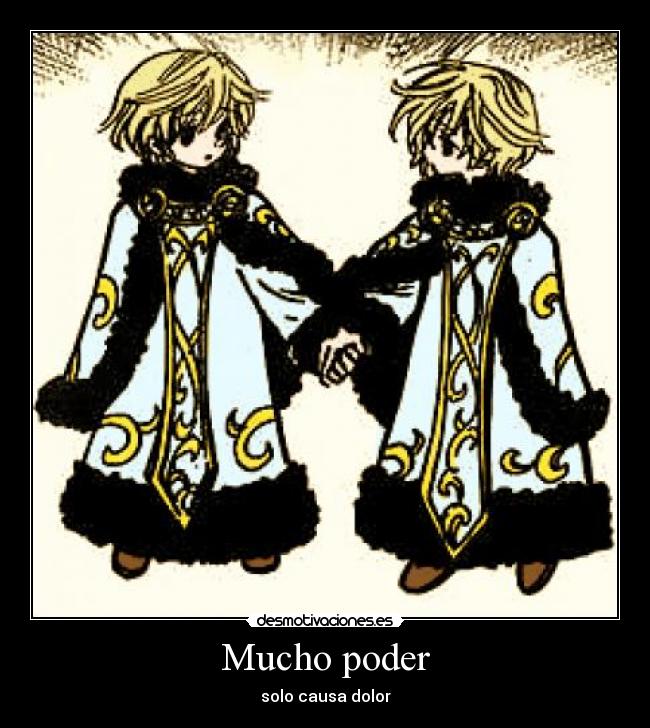 Mucho poder - solo causa dolor
