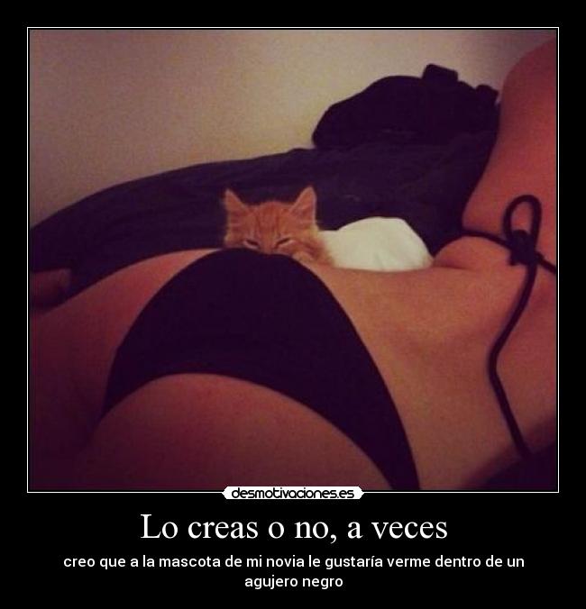 Lo creas o no, a veces - 