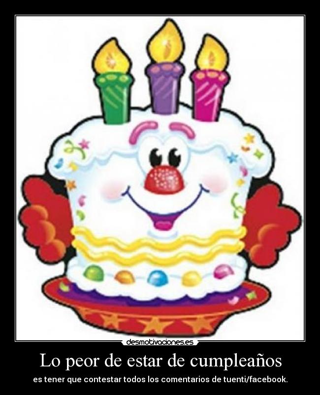 carteles cumpleanos desmotivaciones