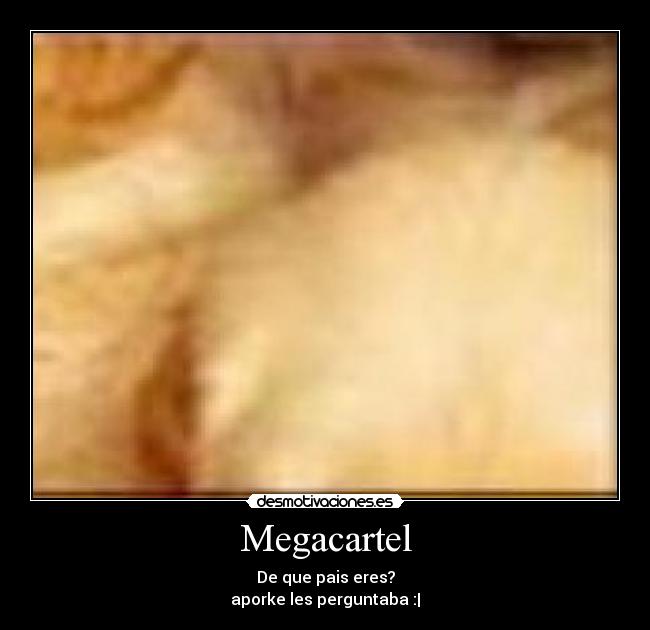 Megacartel - De que pais eres?
aporke les perguntaba :|