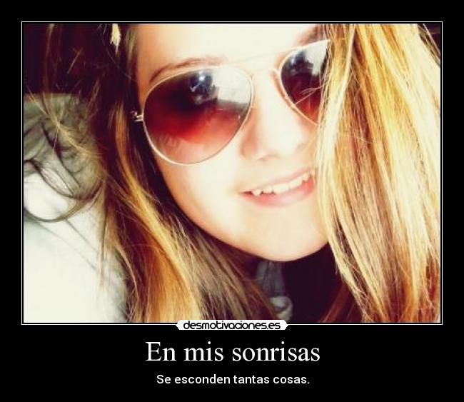 carteles sonrisas desmotivaciones