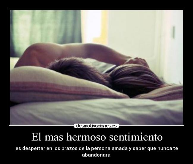 El mas hermoso sentimiento -