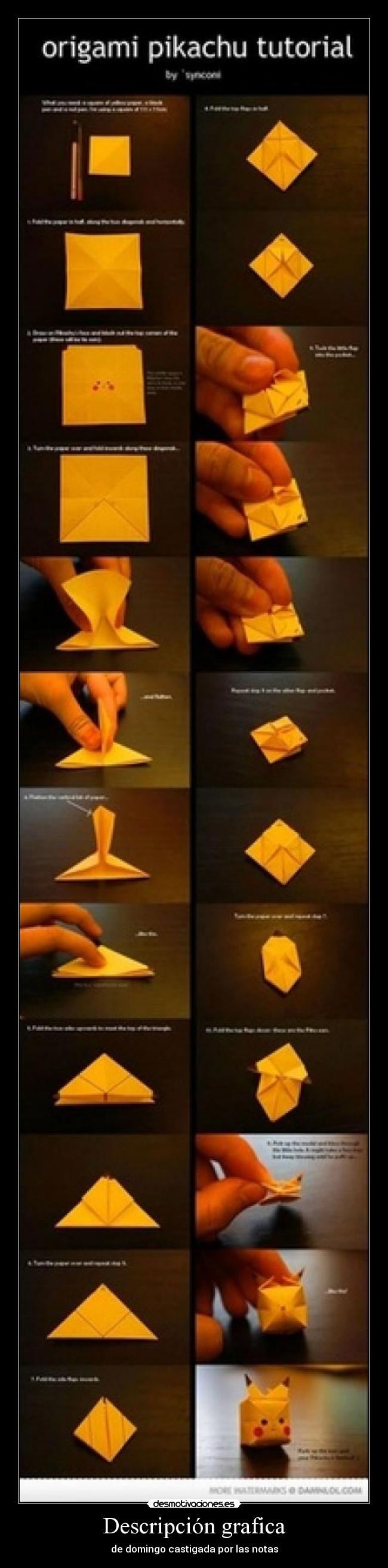 Descripción grafica - de domingo castigada por las notas