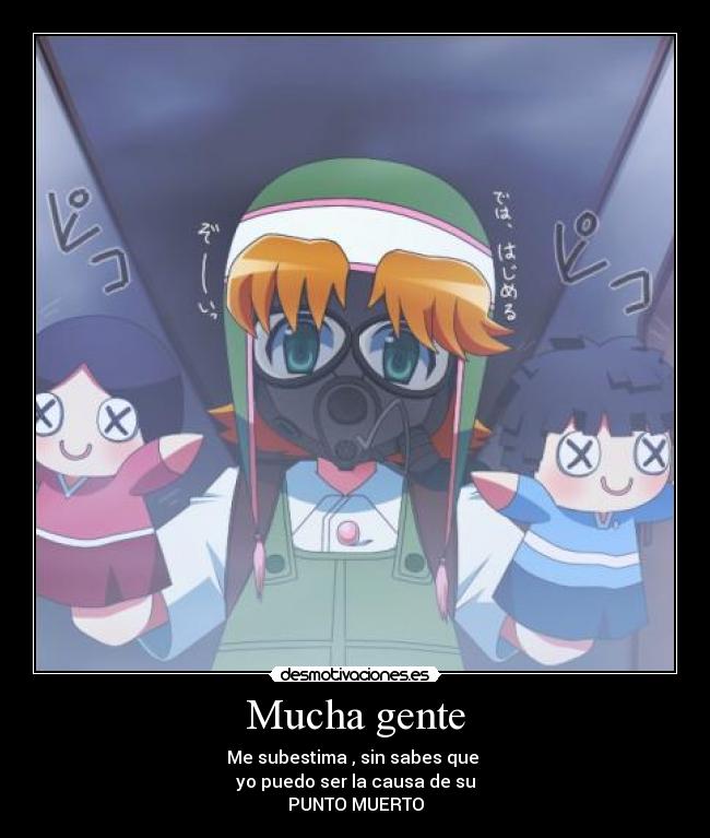 carteles anime desmotivaciones
